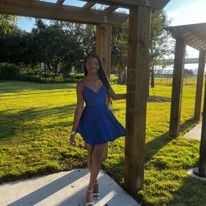 Sparkling Blue Dress